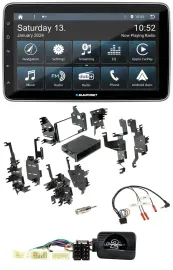 Blaupunkt USB DAB SD Lenkrad Bluetooth Autoradio für Toyota FJ (ab 2007)