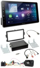 Автомагнитола для Dacia Logan/Sandero (с 2012) Pioneer Bluetooth, USB, DAB, поддержка кнопок на руле, черный