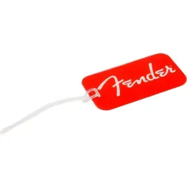 FENDER Luggage Tag Red