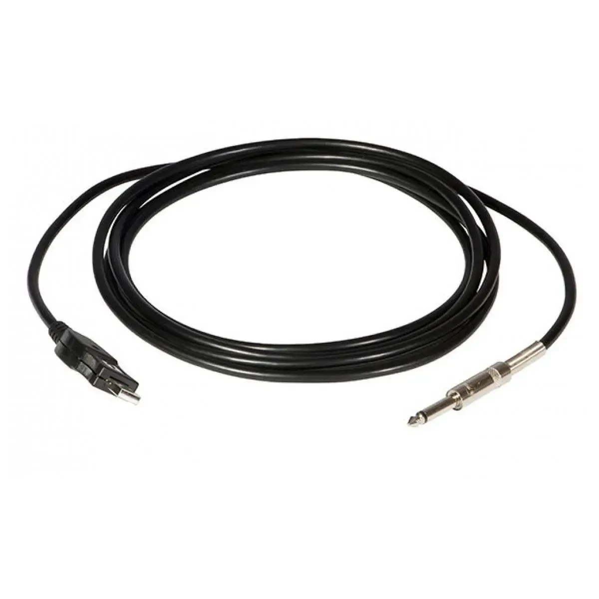 Инструментальный кабель ONSTAGE IC-10U 6,3 мм джек моно (папа) — USB, 10', черный