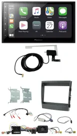 Pioneer USB Lenkrad 2DIN Bluetooth DAB Autoradio für Porsche Panamera 2009-2016