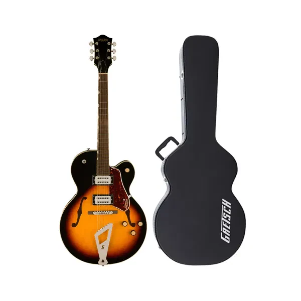 Gretsch G2420 Streamliner Guitar Aged Brooklyn Burst w Gretsch Hardshell Case