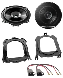 Pioneer 13cm 250Watt Lautsprecher für Opel Corsa B C Tigra Ablage Auto Boxen