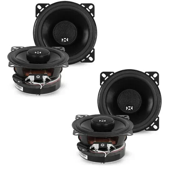 Автомобильные динамики NVX VSP4 V-Series 4" коаксиальные 2-полосные 300W RMS (набор, 2 пары)