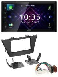 JVC DAB 2DIN MP3 Bluetooth USB Autoradio für Toyota Prius+ (ab 2012)
