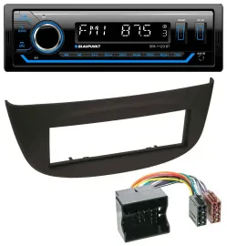 Blaupunkt MP3 Bluetooth USB AUX Autoradio für Renault Twingo (07-14) schwarz