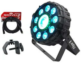 Светодиодный прибор Chauvet DJ FX Par 9 DMX с аксессуарами