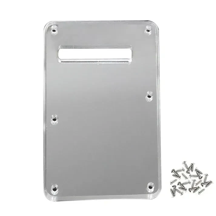 Задняя крышка для гитарной деки FLEOR M00647-26 Silver Mirror