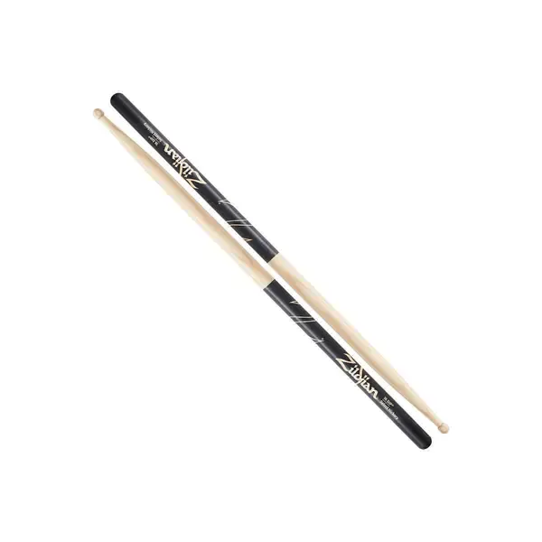 Барабанные палочки Zildjian DIP Series 7A Wood Drumsticks, Pair, Black DIP #Z7AD