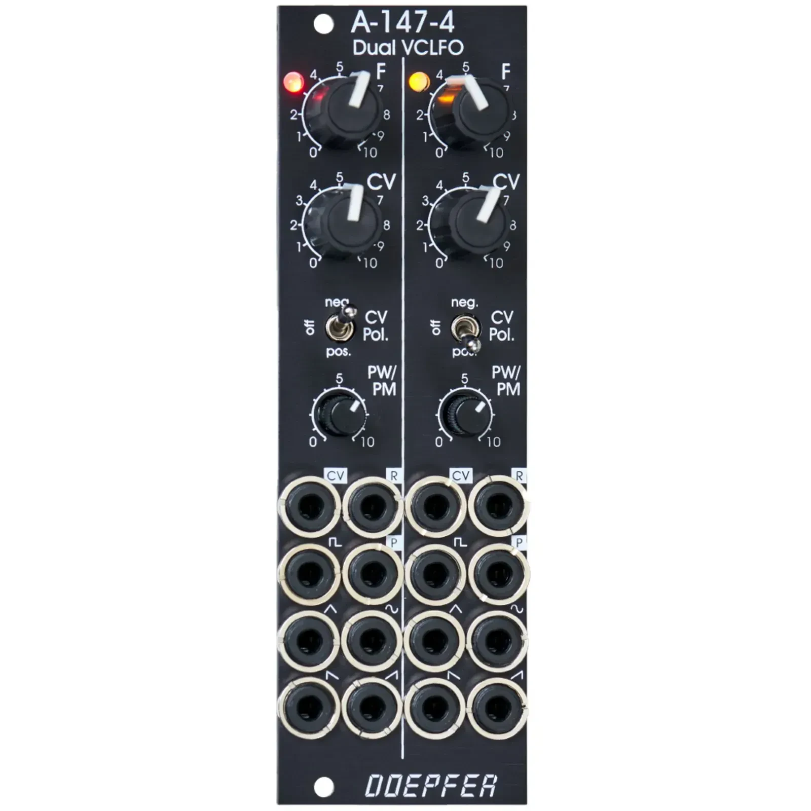 Модульный студийный синтезатор Doepfer A-147-4V Dual VC LFO Vintage Edition