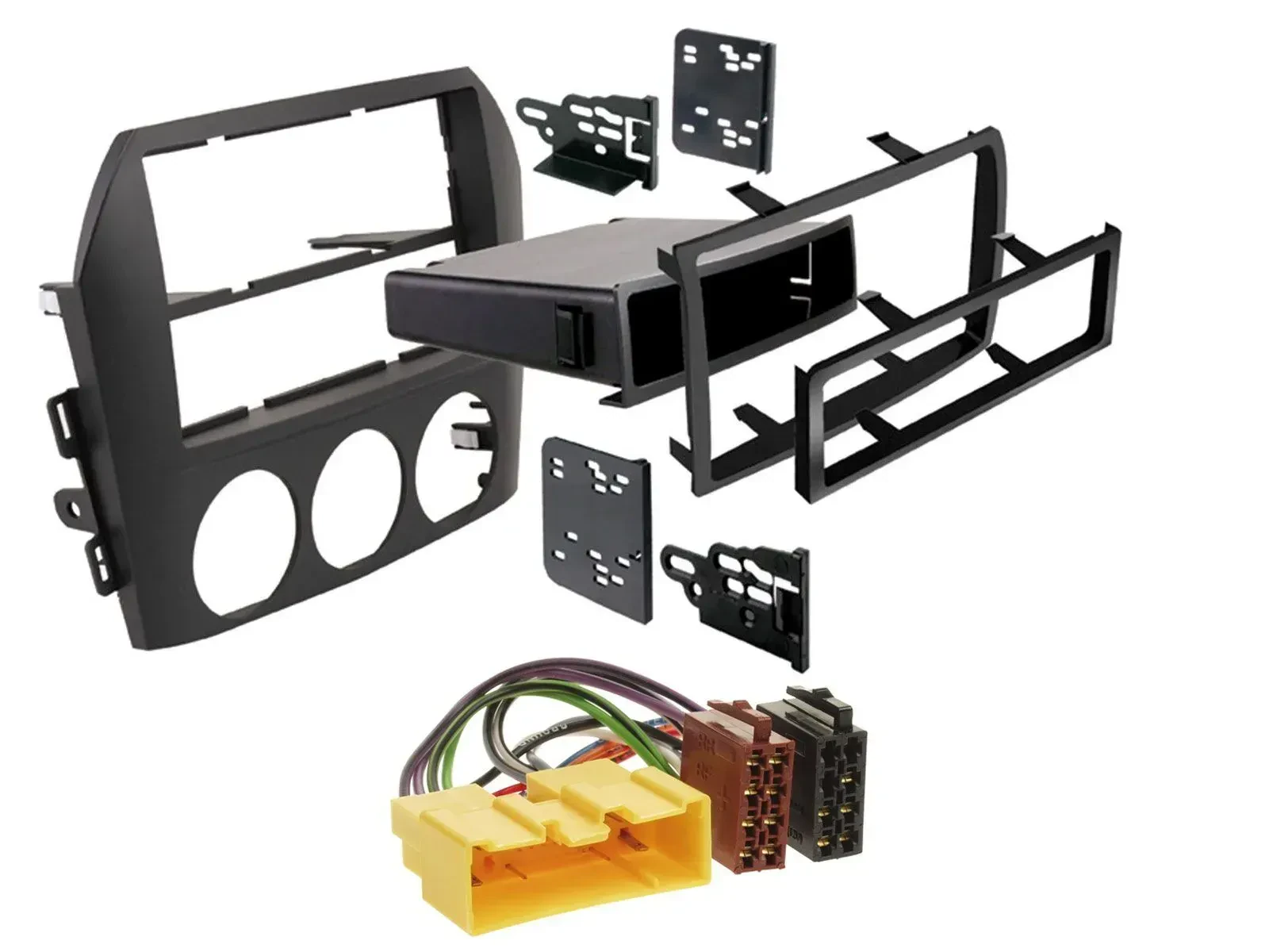 Radioeinbauset Doppel DIN Autoradio für Mazda MX 5 NC 2005-2008