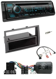 Kenwood Bluetooth USB CD Lenkrad DAB Autoradio für Citroen Jumper 2008-2011