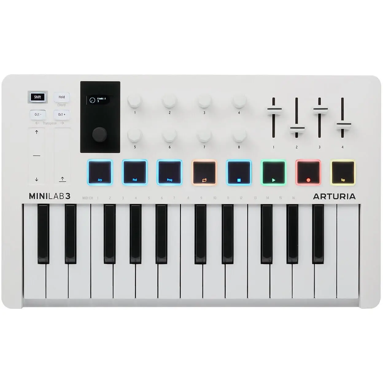 Arturia minilab 3 alpine white