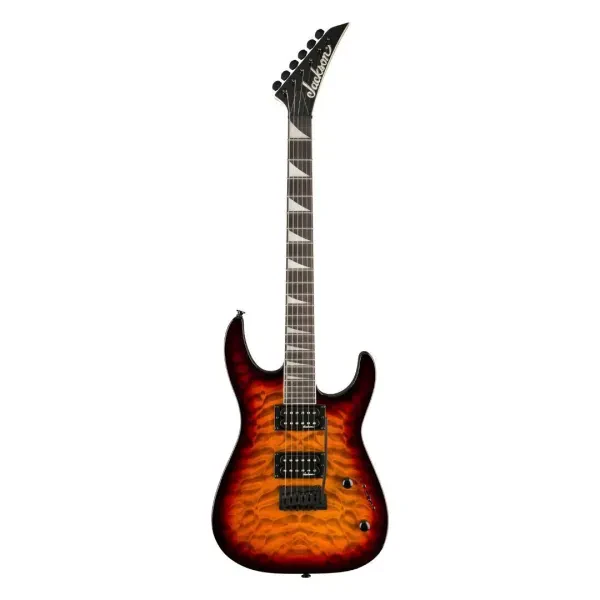 Jackson JS Series Dinky JS20 DKAQ 2PT 6 String Electric Guitar Tobacco Burst