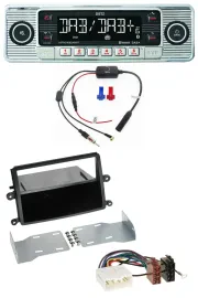 Dietz DAB USB MP3 Bluetooth Autoradio für Mitsubishi L200 (KAOT, ab 2006)