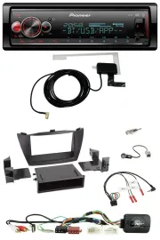 Автомагнитола Pioneer DAB, Bluetooth, USB для Hyundai Tucson 2010–2015, совместима с кнопками на руле