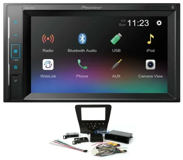 2011-2023 Dodge Charger Pioneer Double DIN Bluetooth Car Stereo Upgrade | 241ex
