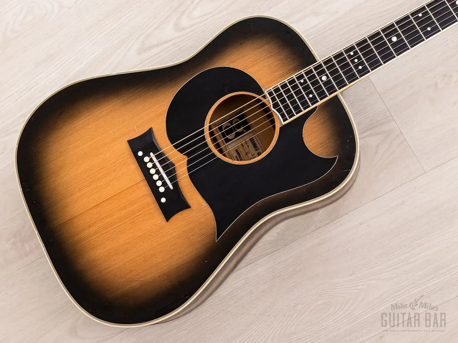 Б/У акустическая гитара Grammer G50 Johnny Cash Signature Dreadnought (1969)