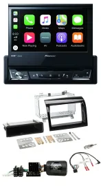 Pioneer DVD Bluetooth DAB USB Lenkrad Autoradio für Fiat Ducato 12-15 piano schw