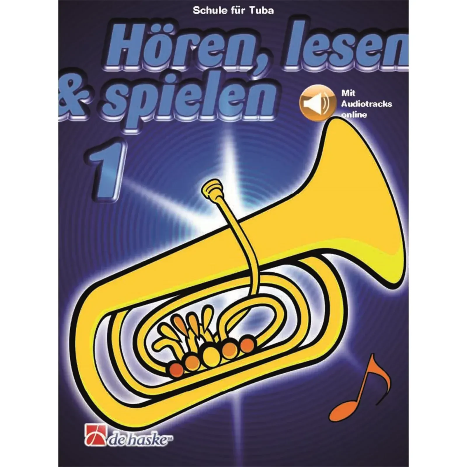 Учебное пособие De Haske Hören, Lesen, Spielen, Band 1 Tuba
