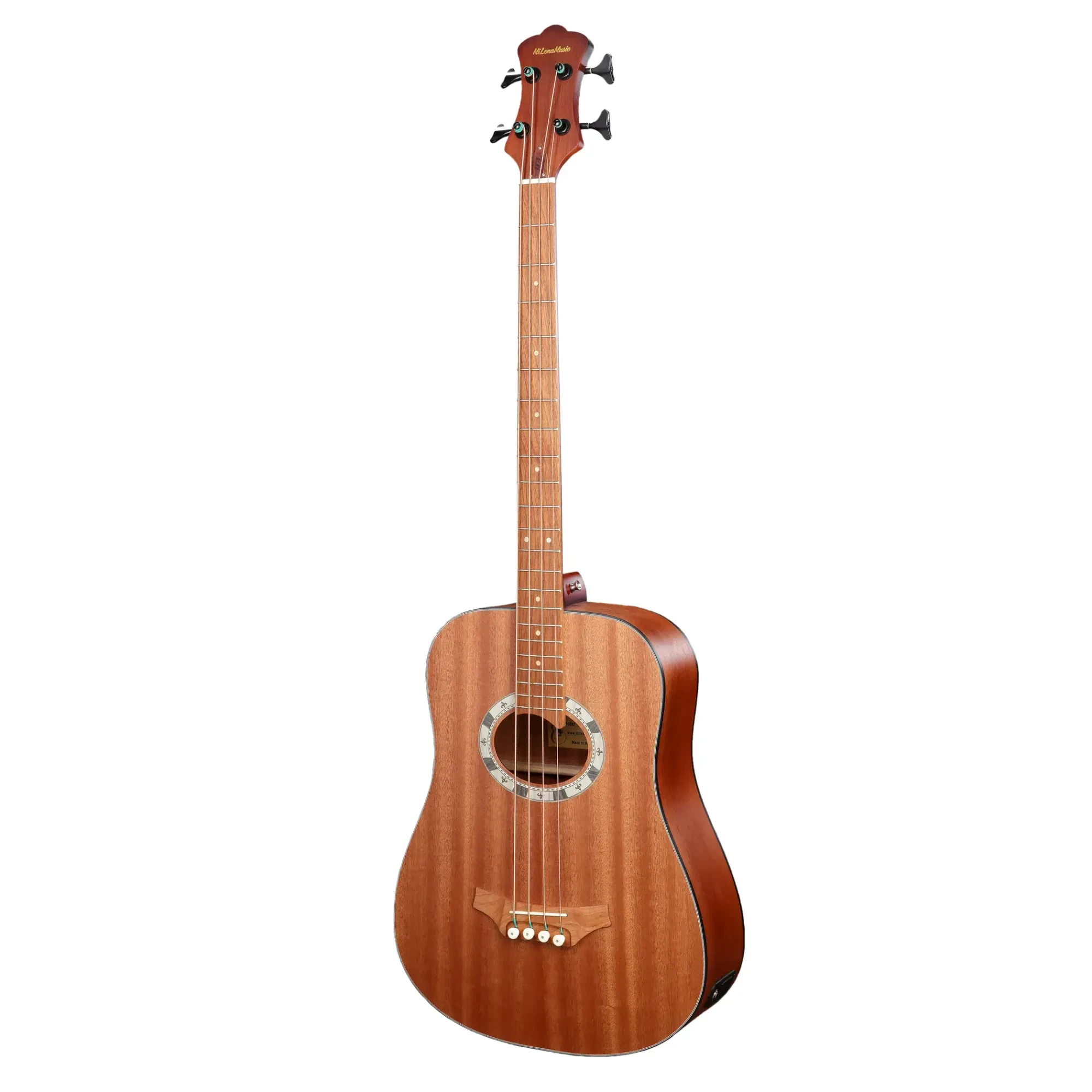 Бас-гитара акустическая MiLena Music ML-AB1-MAH/EQ Natural Matte