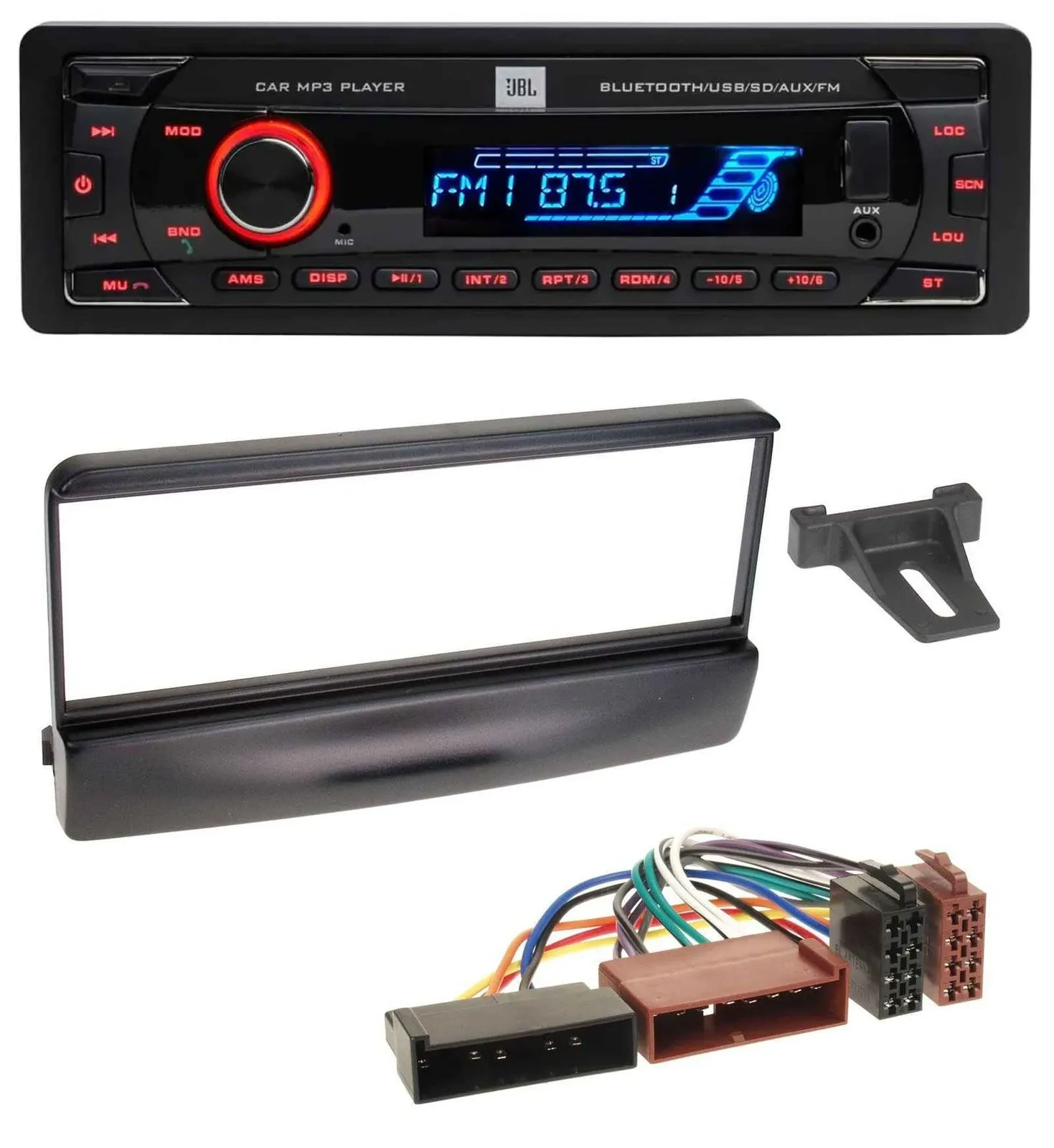 JBL AUX MP3 USB Bluetooth SD Autoradio für Ford Mondeo 96-02 Puma ab 97 Transit