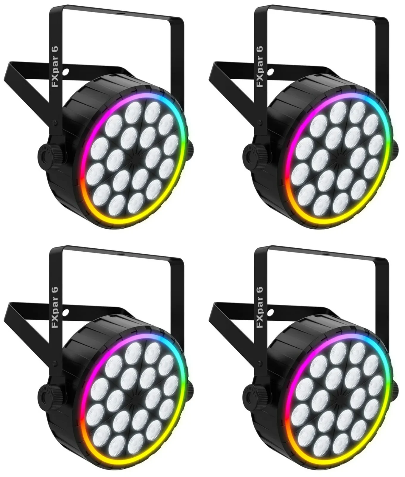 Прожектор PAR CHAUVET DJ FXPAR 6 RGBW LED DMX (набор, 4 шт.)