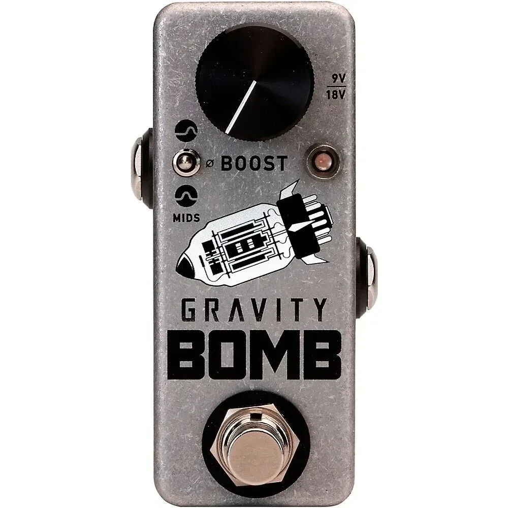 Педаль эффектов для электрогитары CopperSound Pedals Gravity Bomb V2 Clean Boost & Mids Enhancer