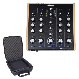 Headliner HL90120 R4 4-Channel Analog Rotary DJ Mixer w Case