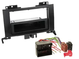 Radioeinbauset DIN Autoradio für Mercedes Sprinter ab 06 Rubbertouch