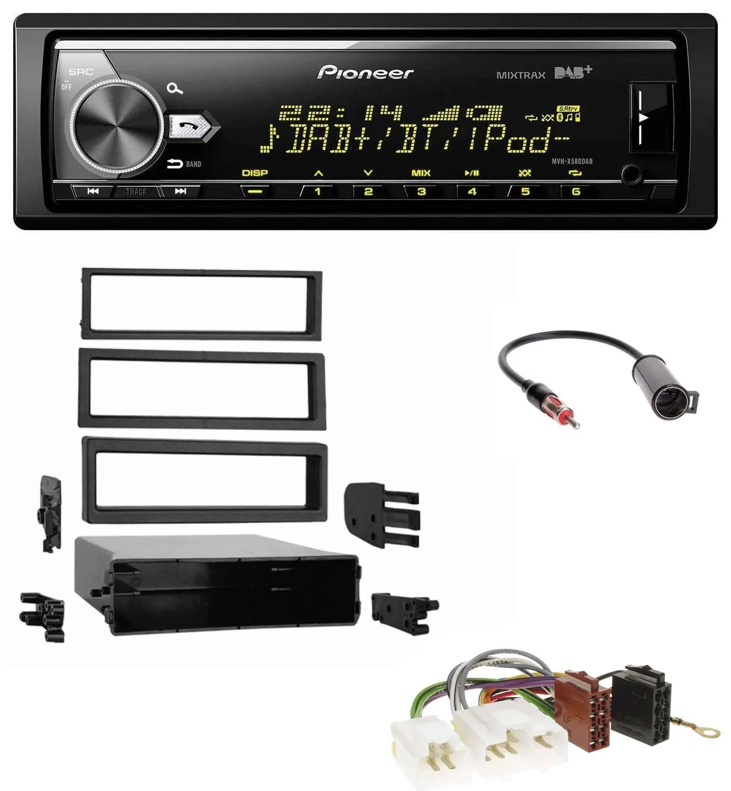 Pioneer Bluetooth USB DAB MP3 Autoradio für Nissan 200 SX 1994-1998 240 SX 1995-