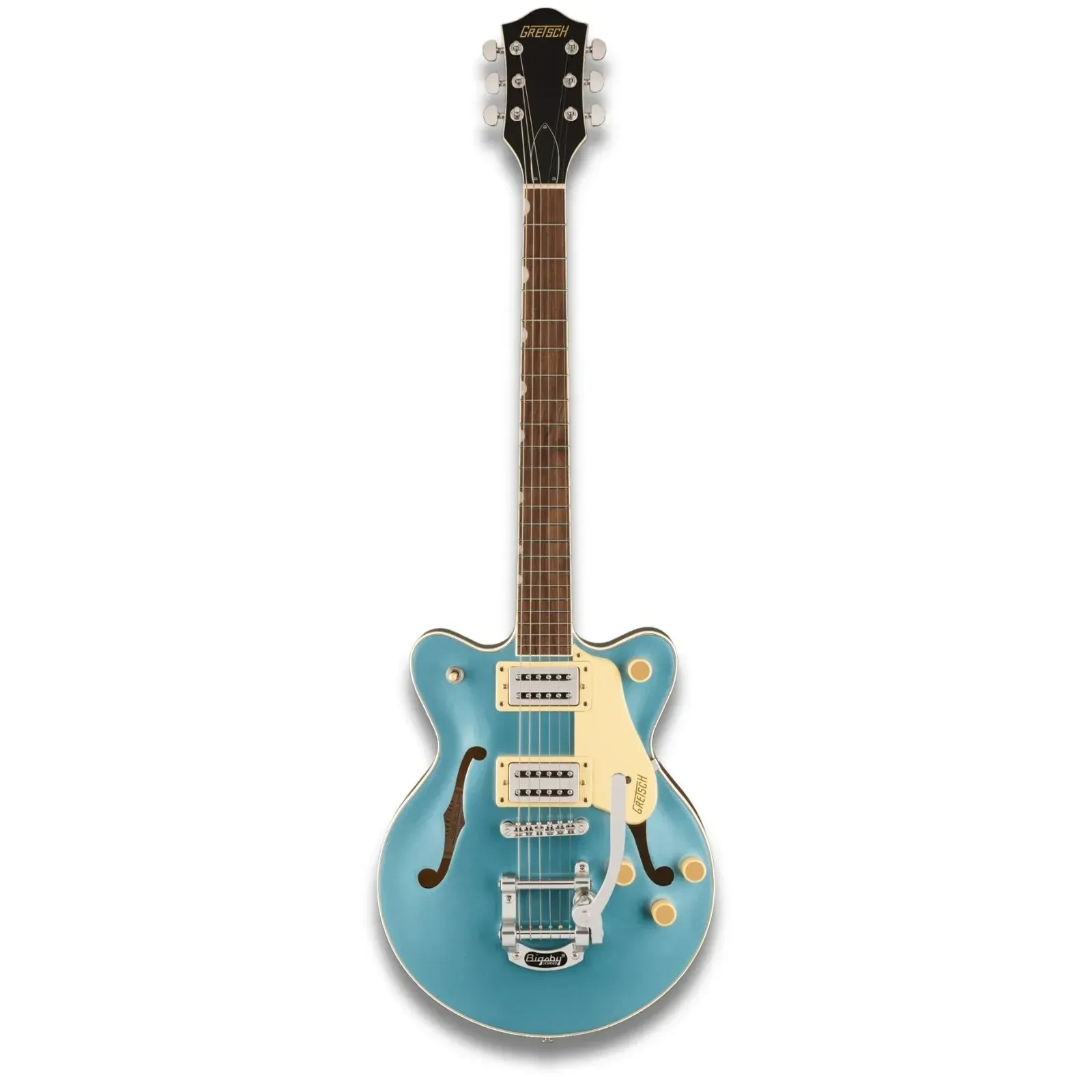 Б/У Электрогитара полуакустическая Gretsch G2655T Streamliner Center Block Jr 6-струнная голубой