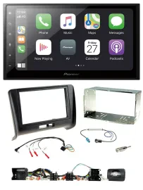 Автомагнитола Pioneer 2DIN, Bluetooth, DAB, USB для Audi TT (2006–2014)