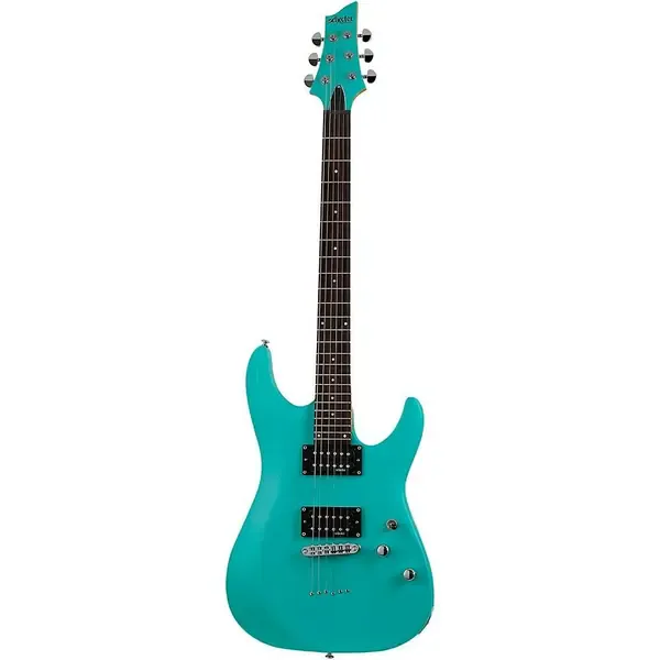 Электрогитара Schecter C-6 Deluxe Satin Aqua