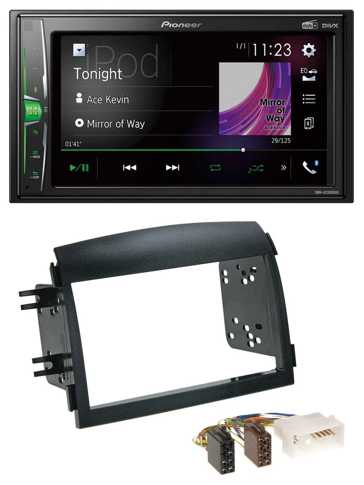 Pioneer 2DIN MP3 DAB USB Bluetooth Autoradio für Hyundai Sonata NF 2005-2008