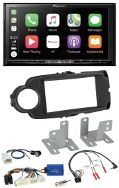 Pioneer 2DIN Lenkrad USB DAB DVD Bluetooth Autoradio für Toyota Yaris ab 2014 sc