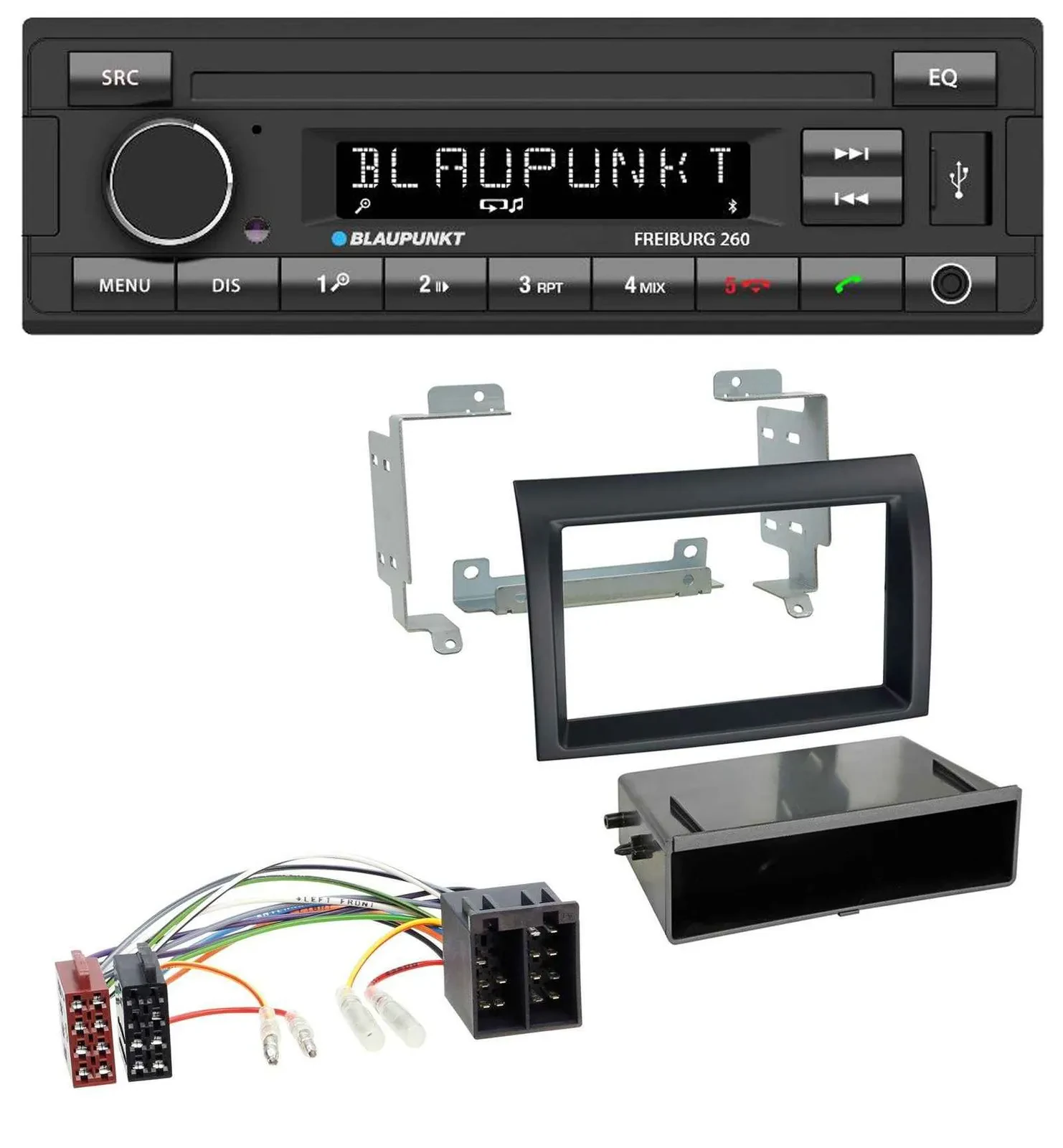 Blaupunkt AUX Bluetooth MP3 USB Autoradio für Citroen Jumper Fiat Ducato 06-11 s