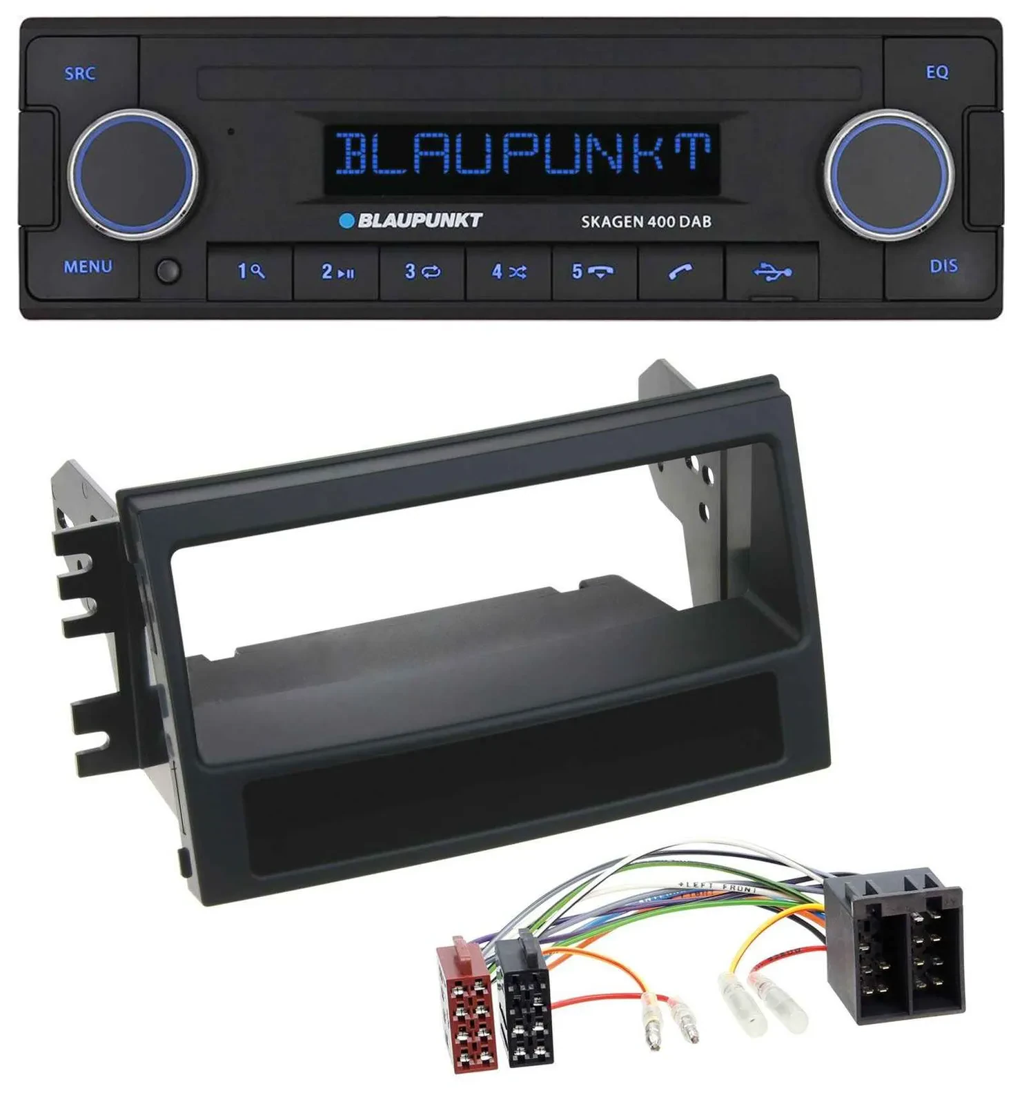 Blaupunkt DAB USB Bluetooth MP3 Autoradio für Kia Soul (AM, 2008-2011)
