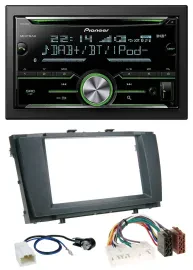 Pioneer Bluetooth MP3 DAB 2DIN USB CD Autoradio für Toyota Avensis 2009-2015
