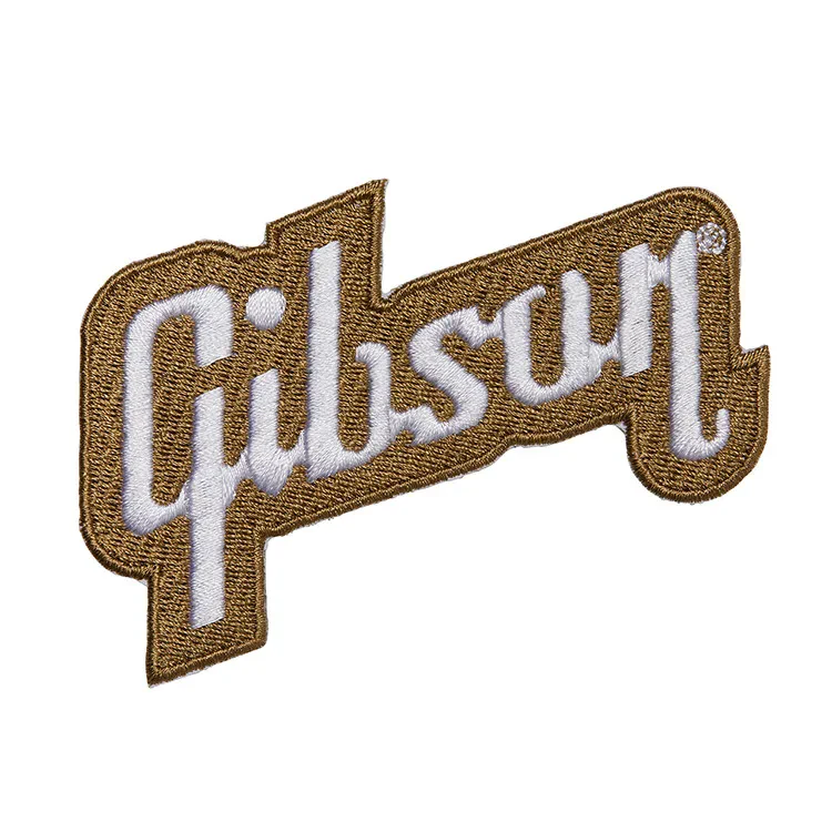 GIBSON Logo Patch Gold
