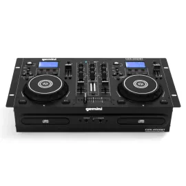 Gemini CDM-4000BT CD/Mixer Combo with Bluetooth Input -OPEN BOX-