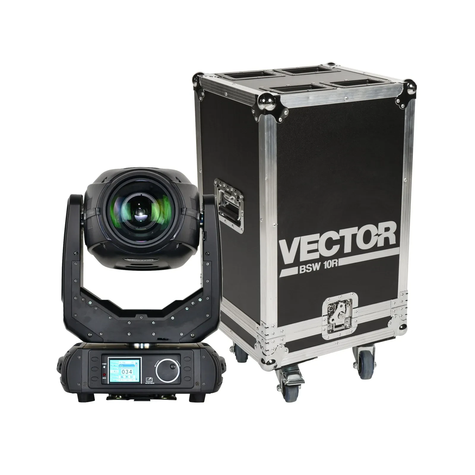 Прожектор lightmaXX VECTOR BSW 10R 280W, 24 DMX, призма, шторка, фокус, гобо-колесо 1