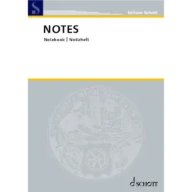 Тетрадь для нот Schott Music Notenheft DIN A6