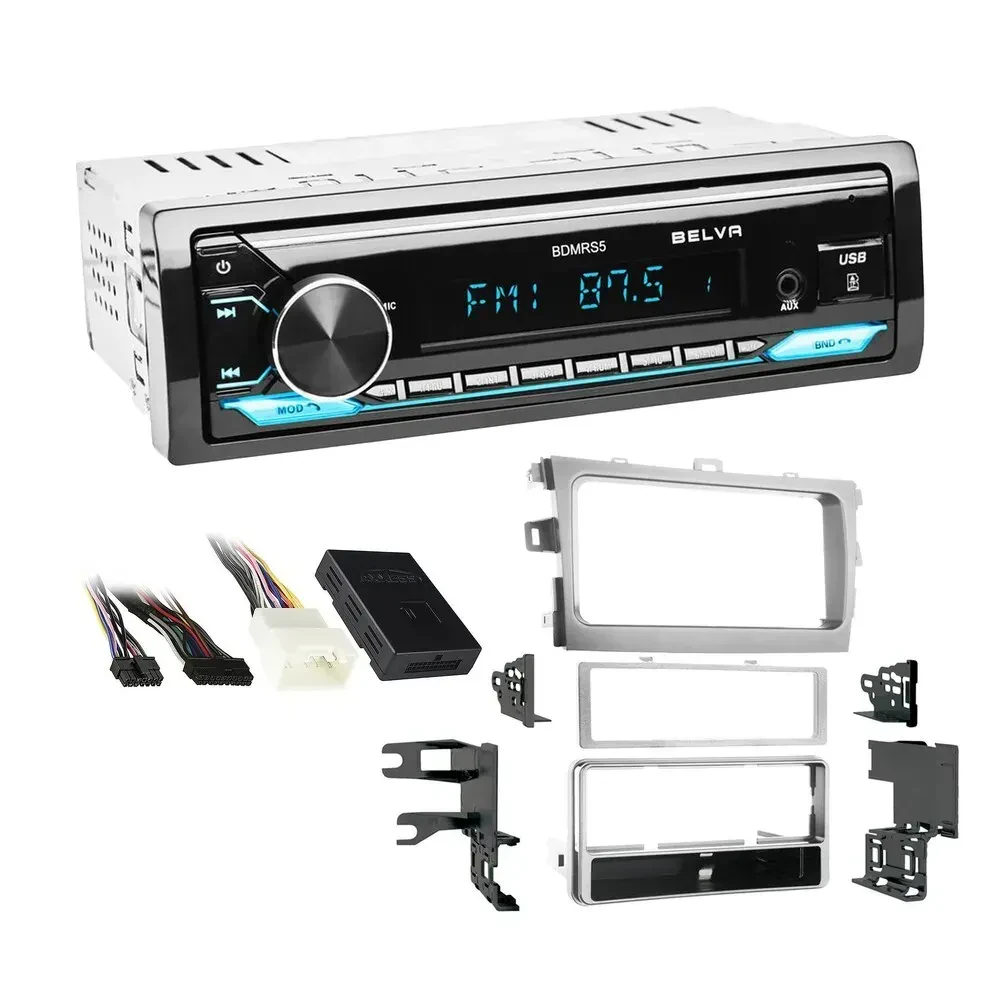 2009-2011 Toyota Corolla Single DIN Radio Upgrade (For Amplified) | Belva