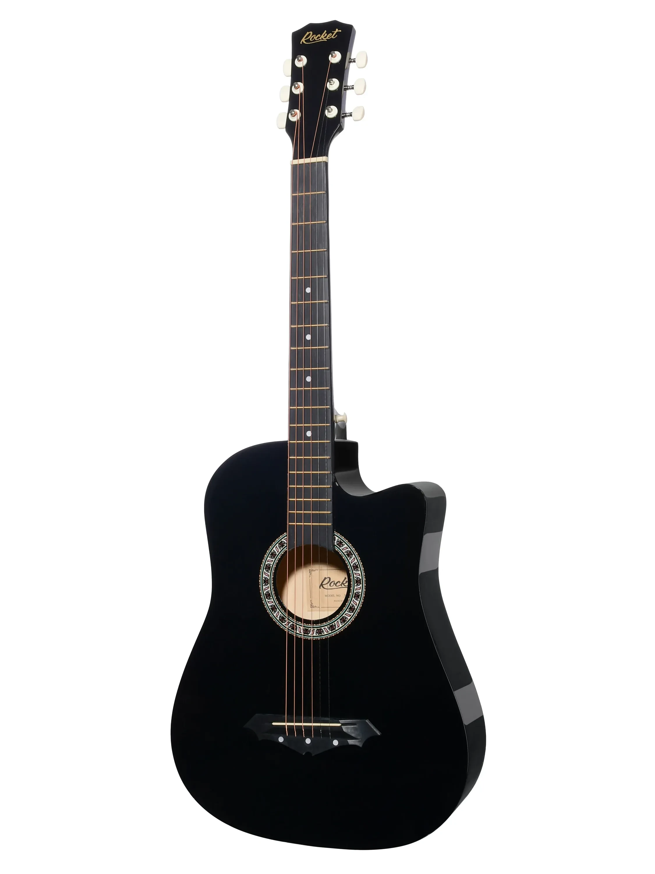 Акустическая гитара Rocket 3810C BK