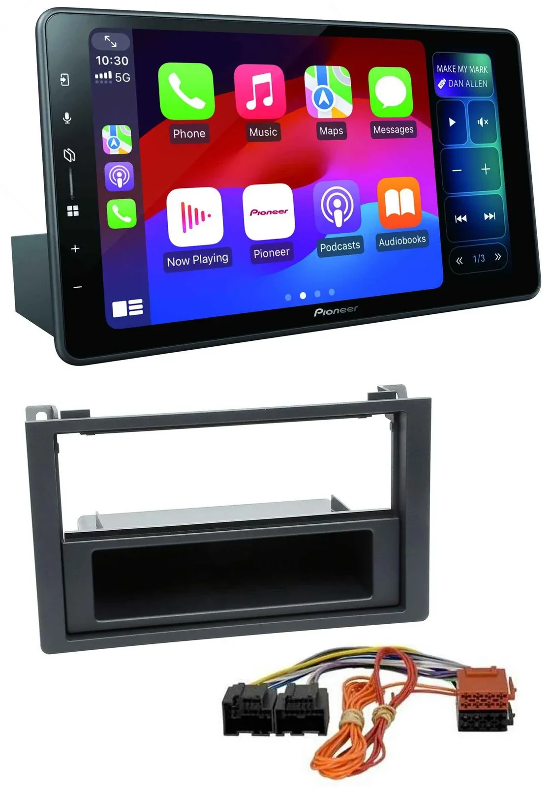 Pioneer Bluetooth DAB MP3 USB Autoradio für Saab 9.3 (ab 2006)