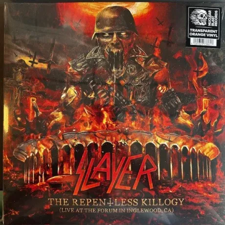 Виниловая пластинка Slayer – The Repentless Killogy (2025) (2LP, прозрачный оранжевый)