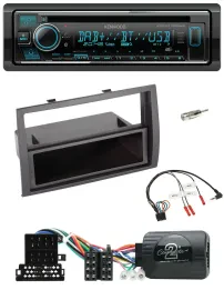 Kenwood Lenkrad Bluetooth DAB USB CD Autoradio für Citroen Jumper 2008-2011