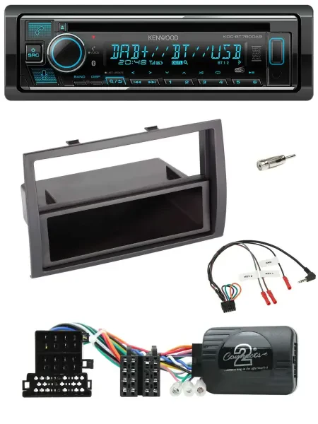 Kenwood Lenkrad Bluetooth DAB USB CD Autoradio für Citroen Jumper 2008-2011