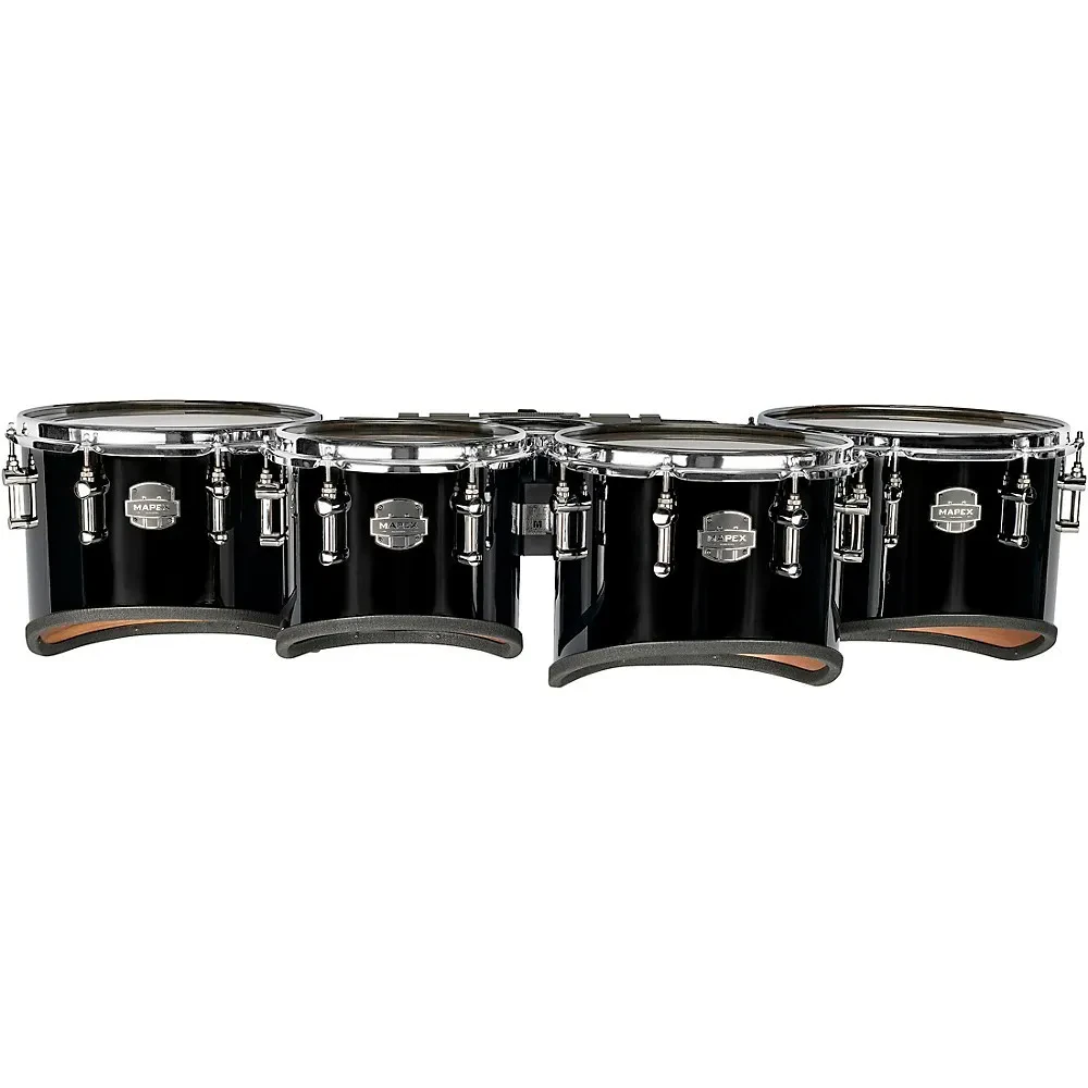 Маршевый барабан Mapex Quantum Mark II California Cut Tenor Small Marching Quint 6/8/10/12/13 Gloss Black